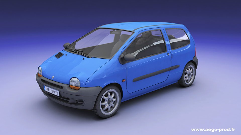 twingo-renault-3d-vray-boutique-shop-fbx-obj